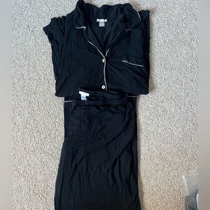 Eberjey Navy Pajama Set -Large